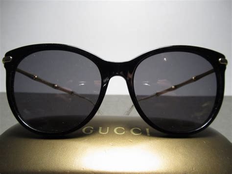 gucci 3771|GUCCI Bamboo Cat Eye 3771/S Sunglasses Black.